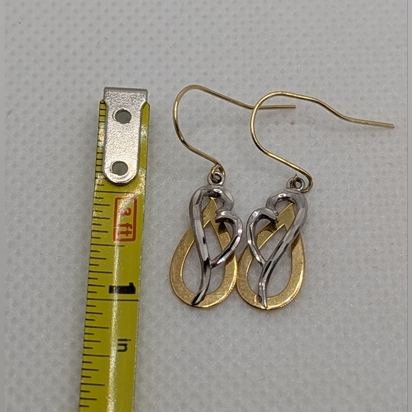 14k Gold Earrings - Picture 4 of 4